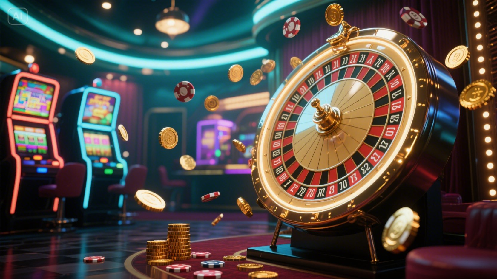 Casino  desktop and mobile interfaces